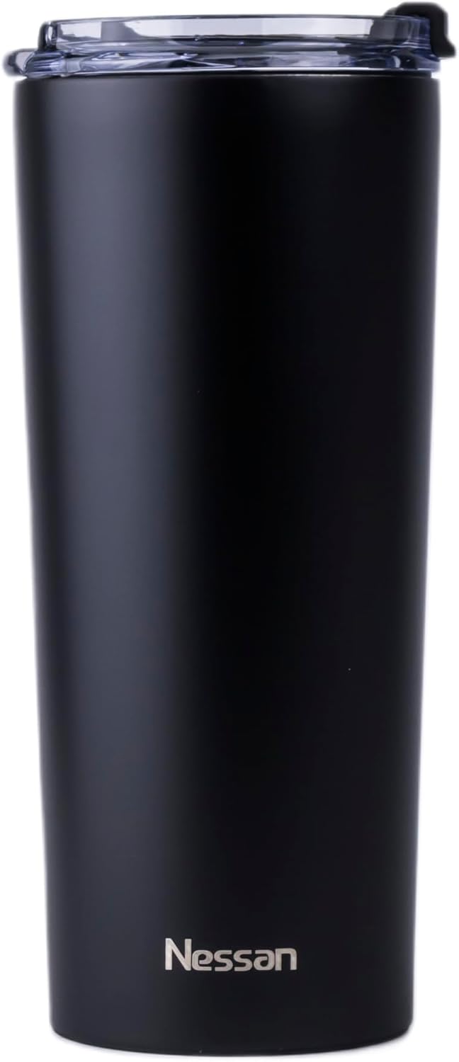 Nessan Dual Use Travel Mug, Grey, 600 ml - Image 2