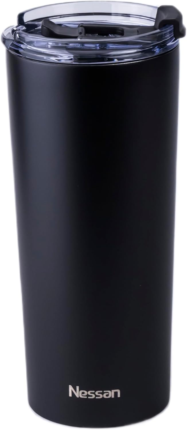 Nessan Dual Use Travel Mug, Grey, 600 ml