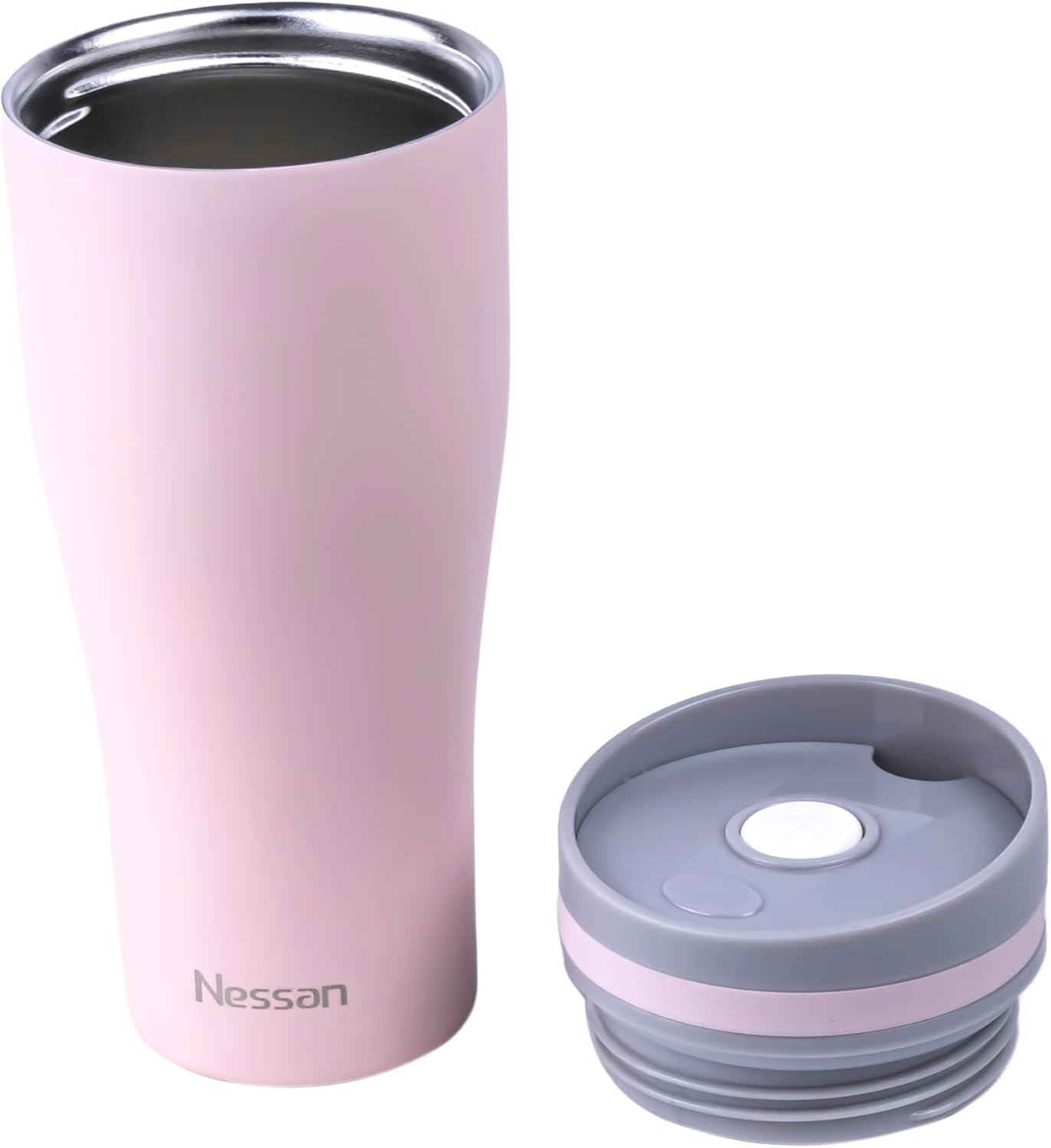 Nessan Travel Mug, Pink, 360 ml - Image 3