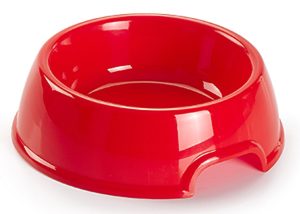 Plastic Forte Round Pet Bowl, Medium