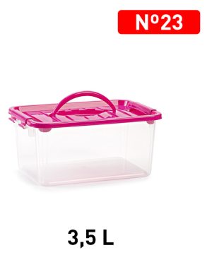 Plastic Forte Multipurpose Box No 23, 3.5 Liter