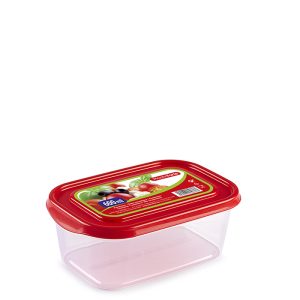 Plastic Forte Rectangle Food Container, 600ml
