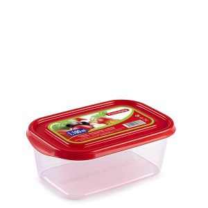 Plastic Forte Rectangle Food Container, 1100ml