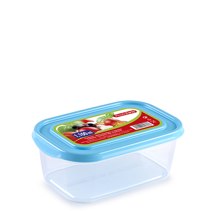 Plastic Forte Rectangle Food Container, 1100ml - Image 3