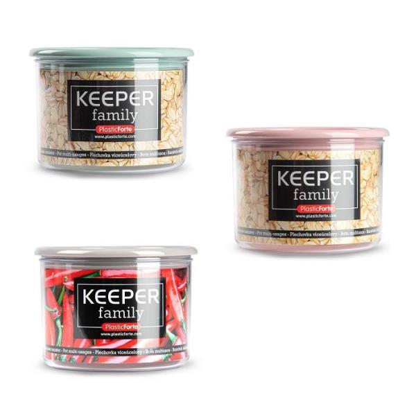 Plastic Forte Multipurpose Canister, 500 ml