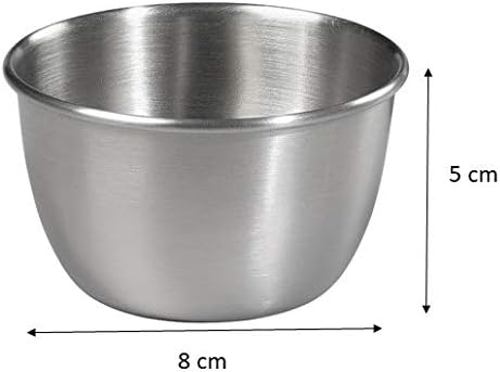Tala Set 4 Pudding Moulds - 8 x 5 cm Dia, Silver - Image 4