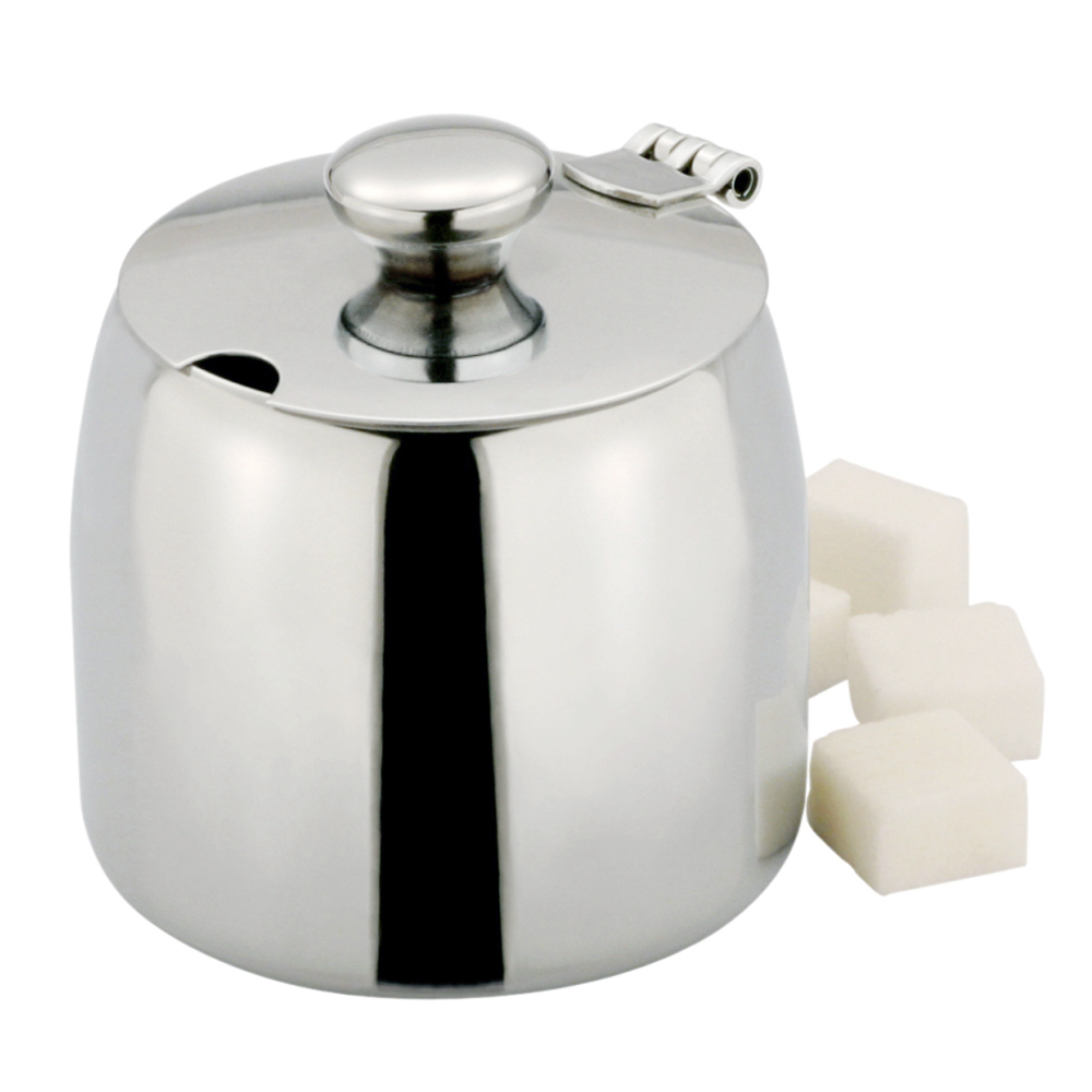 Sunnex Stainless Steel Sugar Bowl, 12 oz, 0.3 Liter