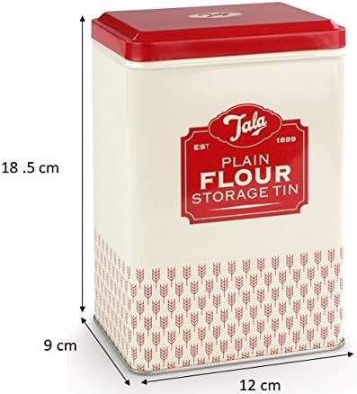 Tala Originals Plain Flour Tin, Multicolor, 1750 ml - Image 2