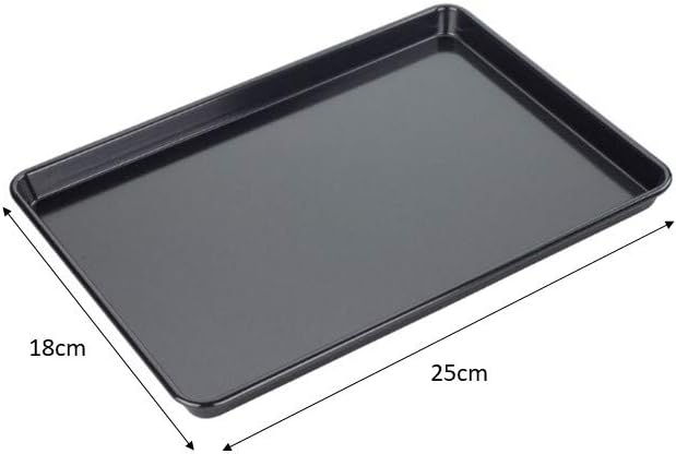 Tala Performance Eclipse Non-Stick Half Baking Tray. Black (25 x 18 x 2 cm) - Image 2