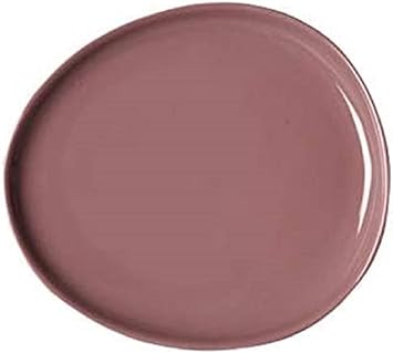 Shallow Dinner Plate, Shinny Purple, 27cm