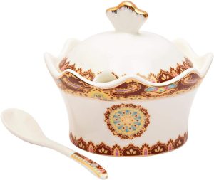 Shallow Moroc Sugar Pot (SPN301)