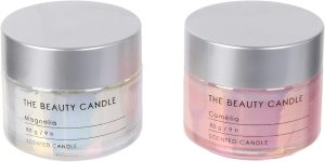 Cmp Cream Pot Candle x 3 Book Style Gift Set