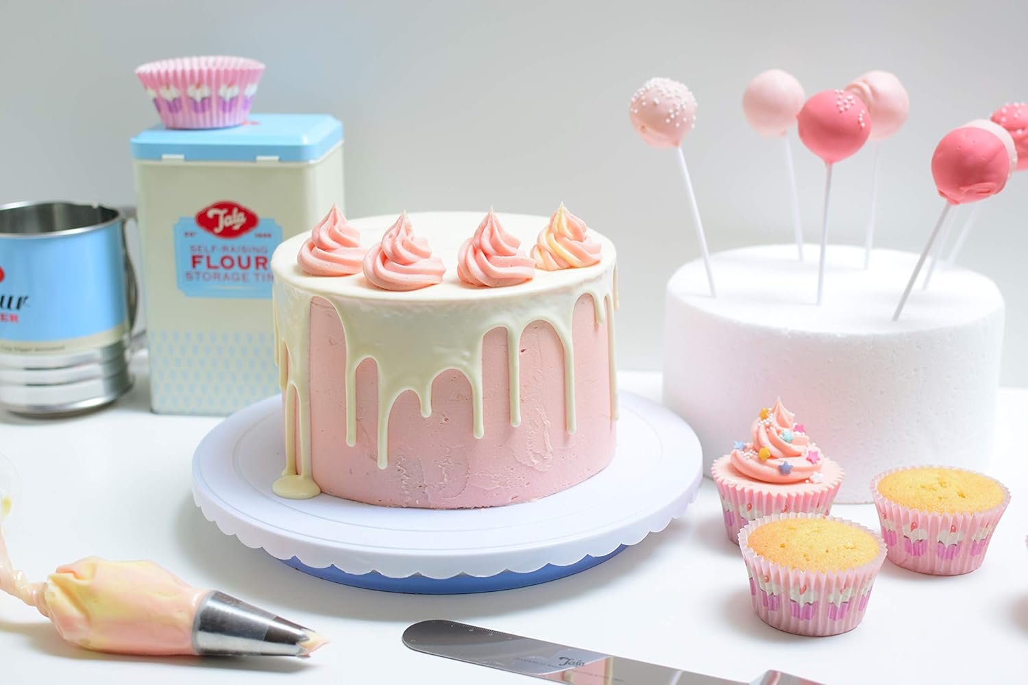 Tala Spreader Stainless Steel Spatula Angled Blade, Silver - Image 5