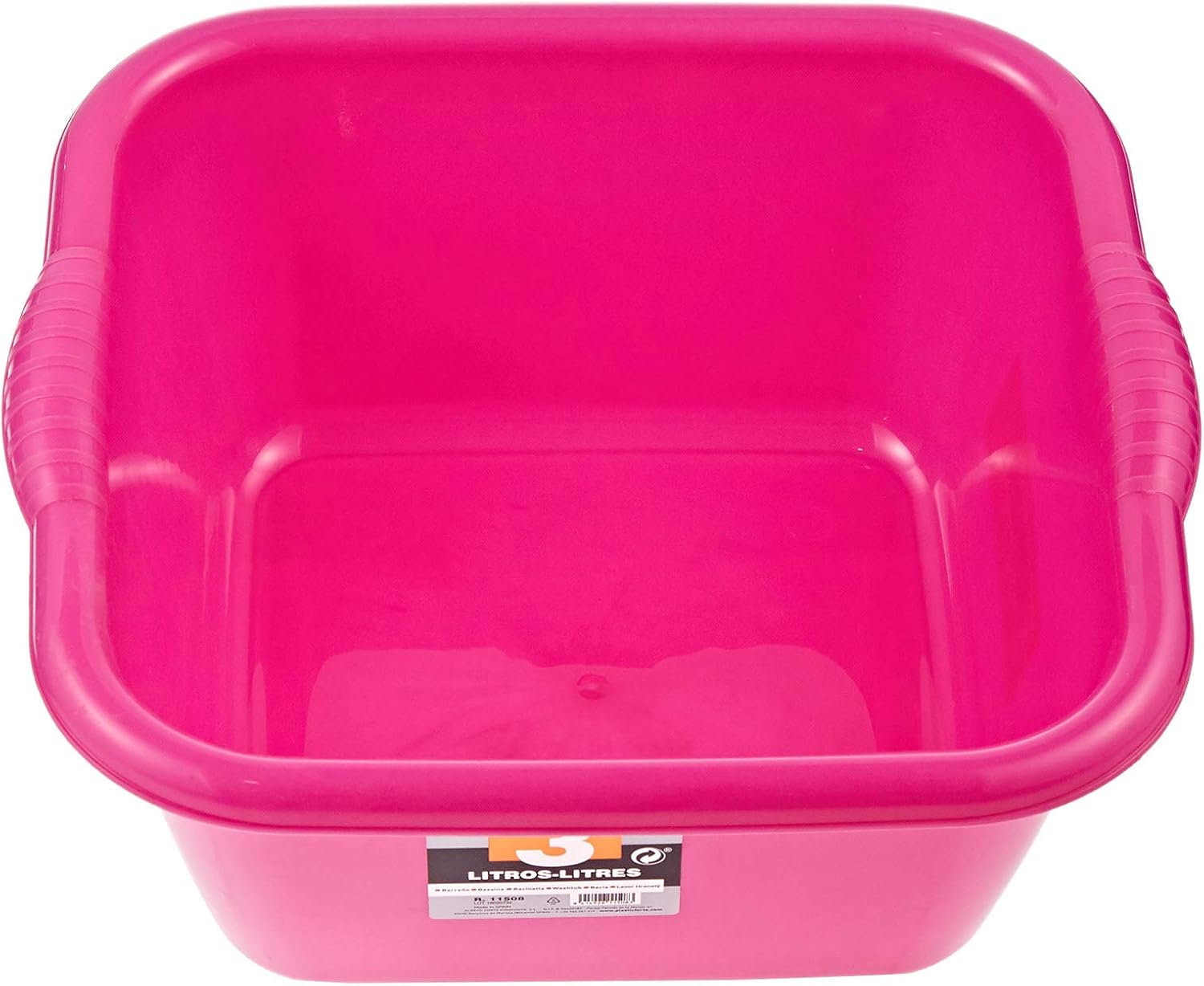 Plastic Forte Square Wash Tub, 3 Liters - Image 3