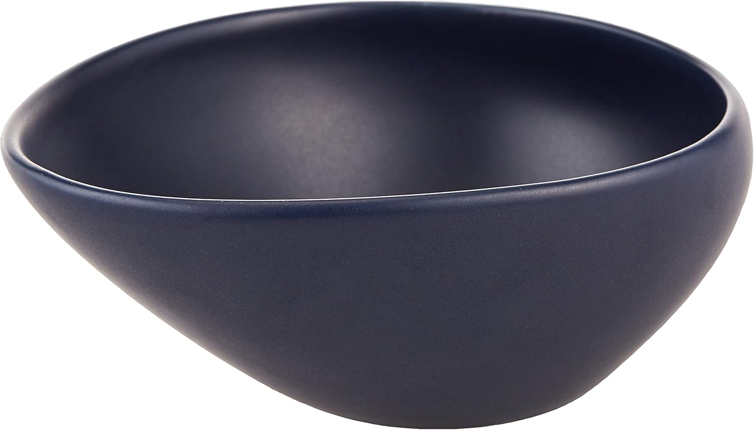 Shallow Matt Bowl, Dark Blue, 18cm