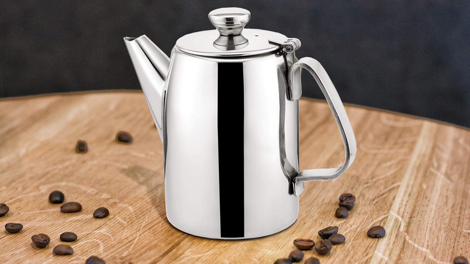 Sunnex Stainless Steel Coffee Pot, 70 oz/2 Liter - Image 4