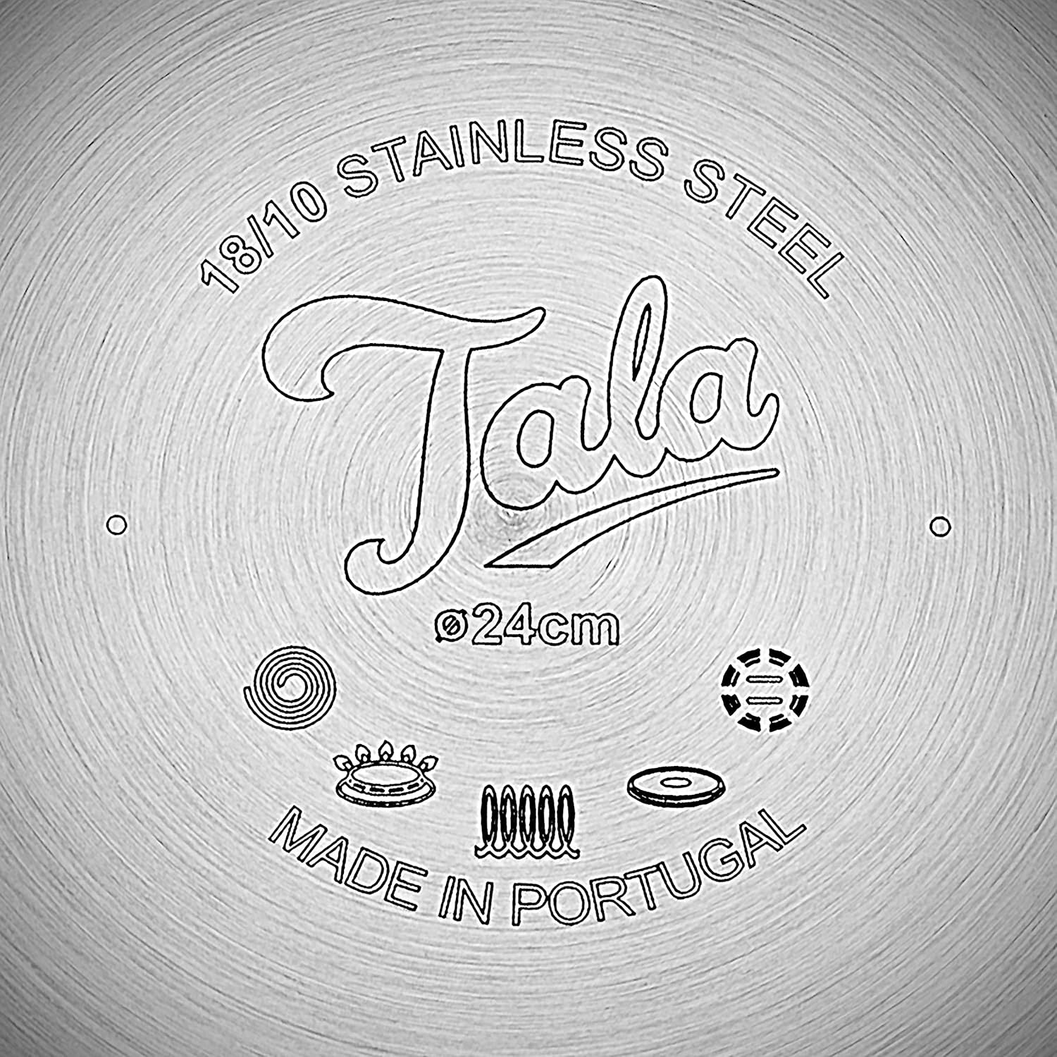 Tala Performance Stainless Steel 18cm Dia Deep Saucepan with Lid, Silver - Image 5