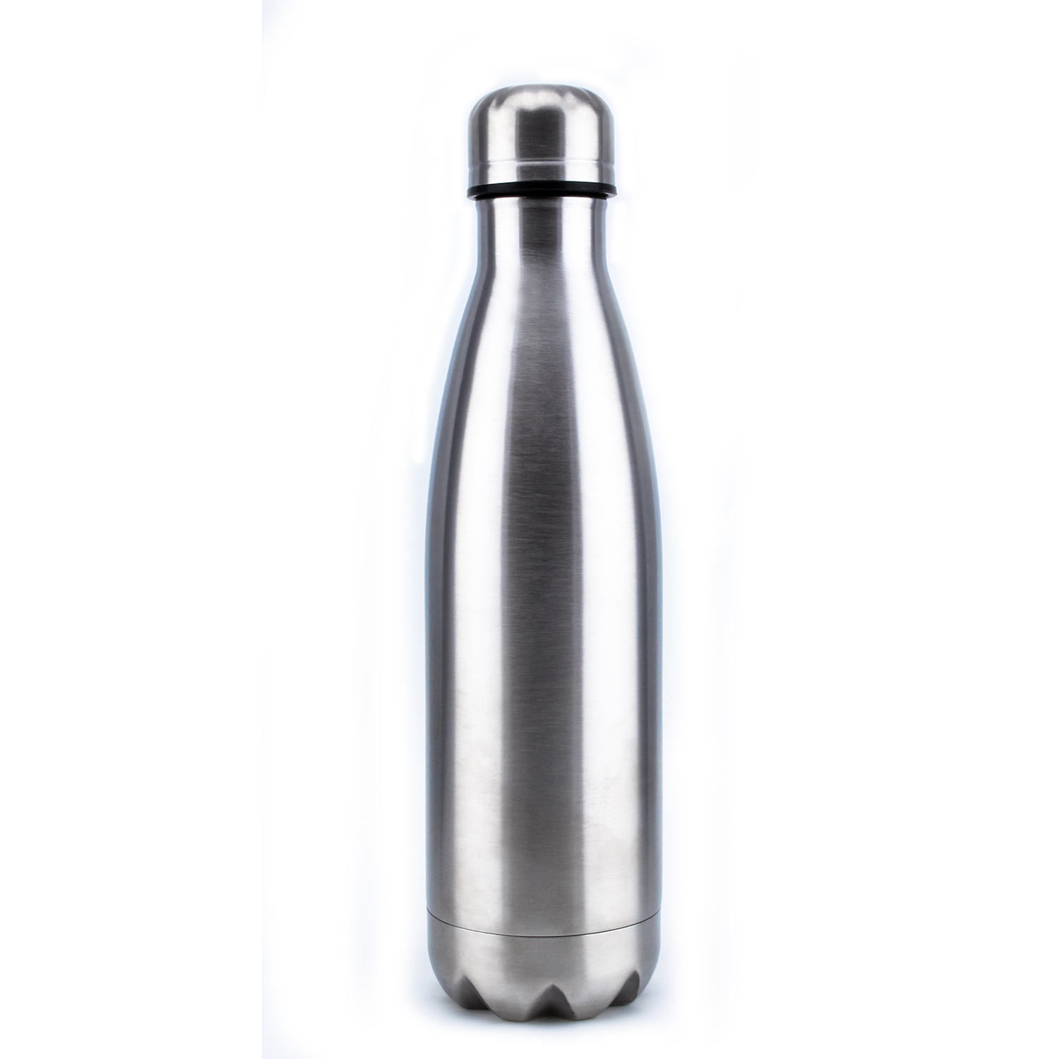 Nessan Vacuum Cola Bottle, 500ml, Silver