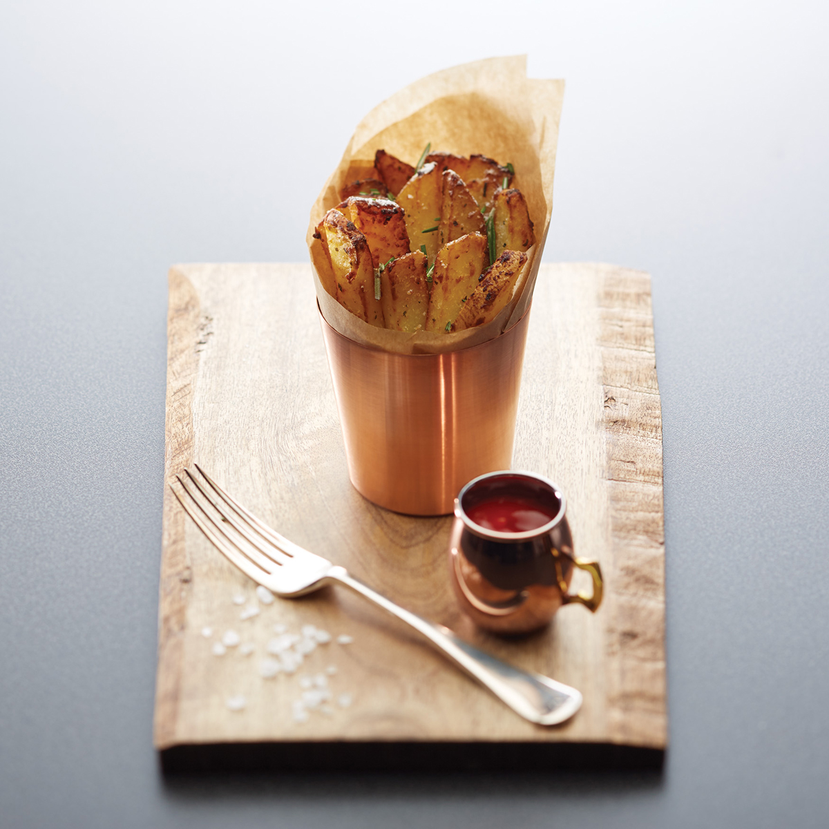 Artesa Copper Mini Serving Pot, Tagged, 8.5cm - Image 2