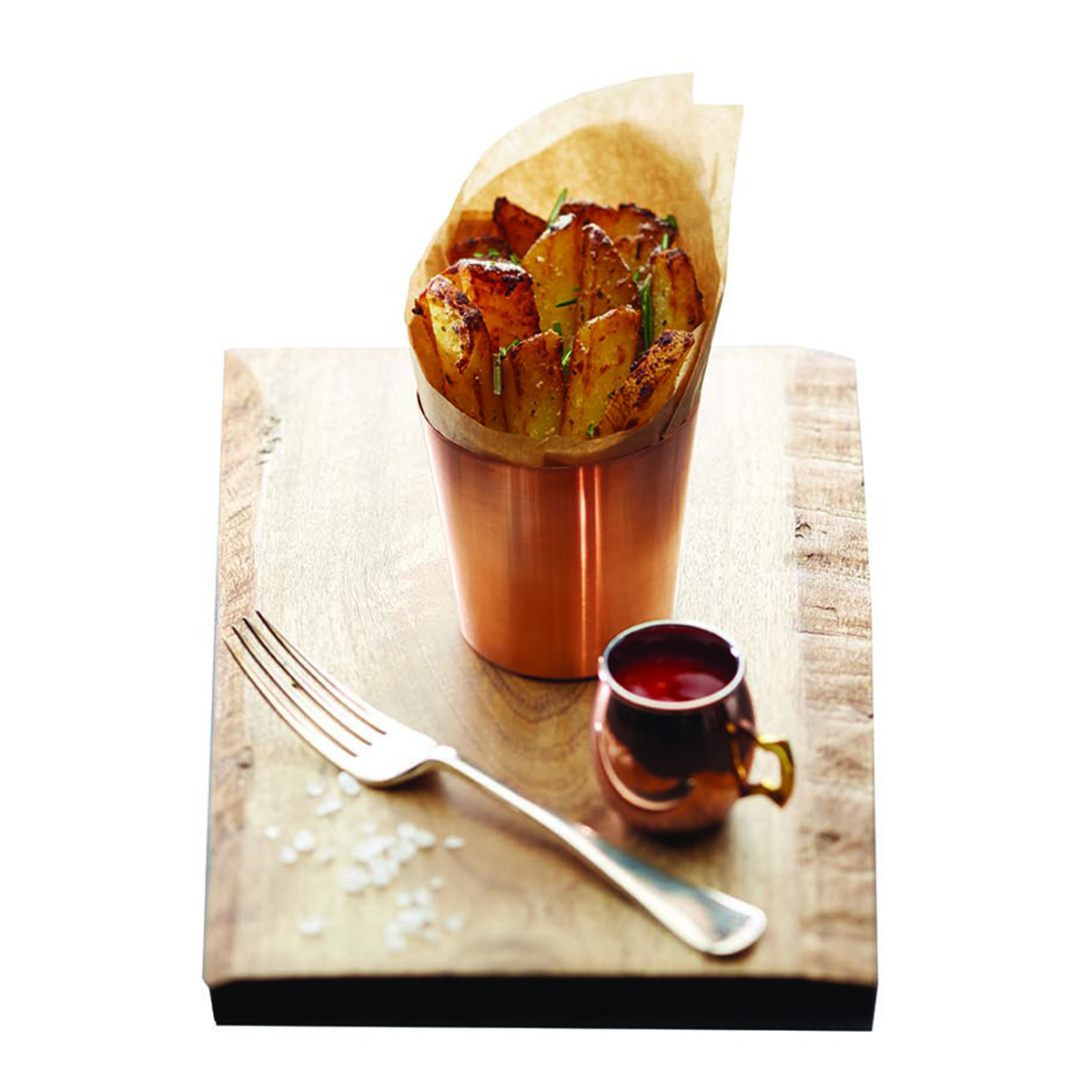 Artesa Copper Mini Serving Pot, Tagged, 8.5cm - Image 3