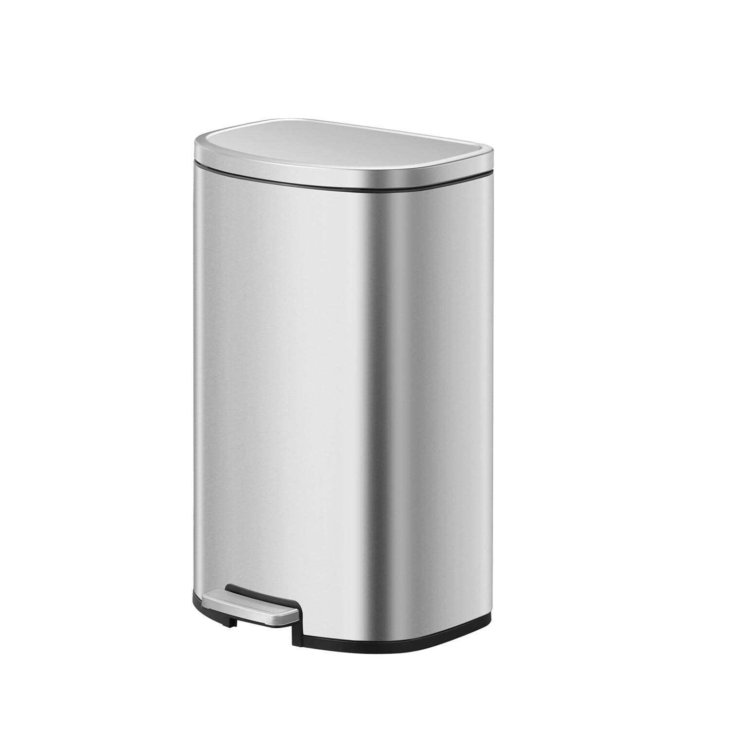 Eko 45L Pedal Bin Dayton Silver