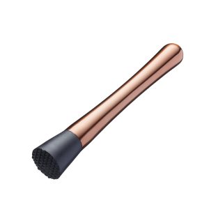 BarCraft Copper Finish Stainless Steel Drinks Muddler, Carded