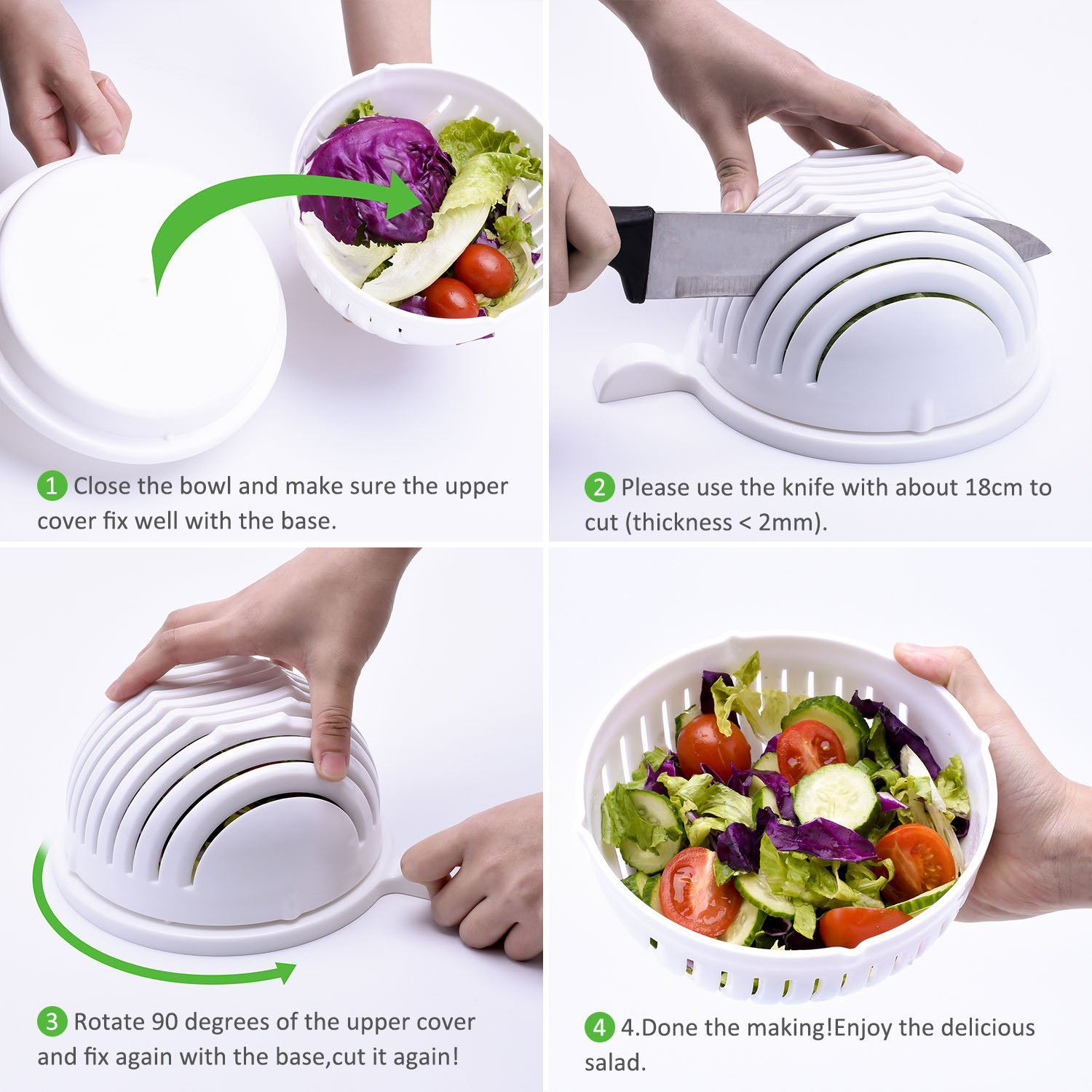 Bd Salad Cutter Bowl - Image 3