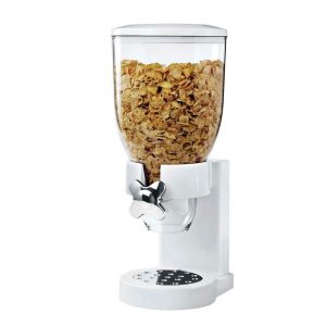 Single Cereal Dispenser, White, 2L