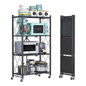 4-Tier Foldable Storage Shelves