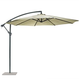 Umbrella, Diamater:3m, Beige