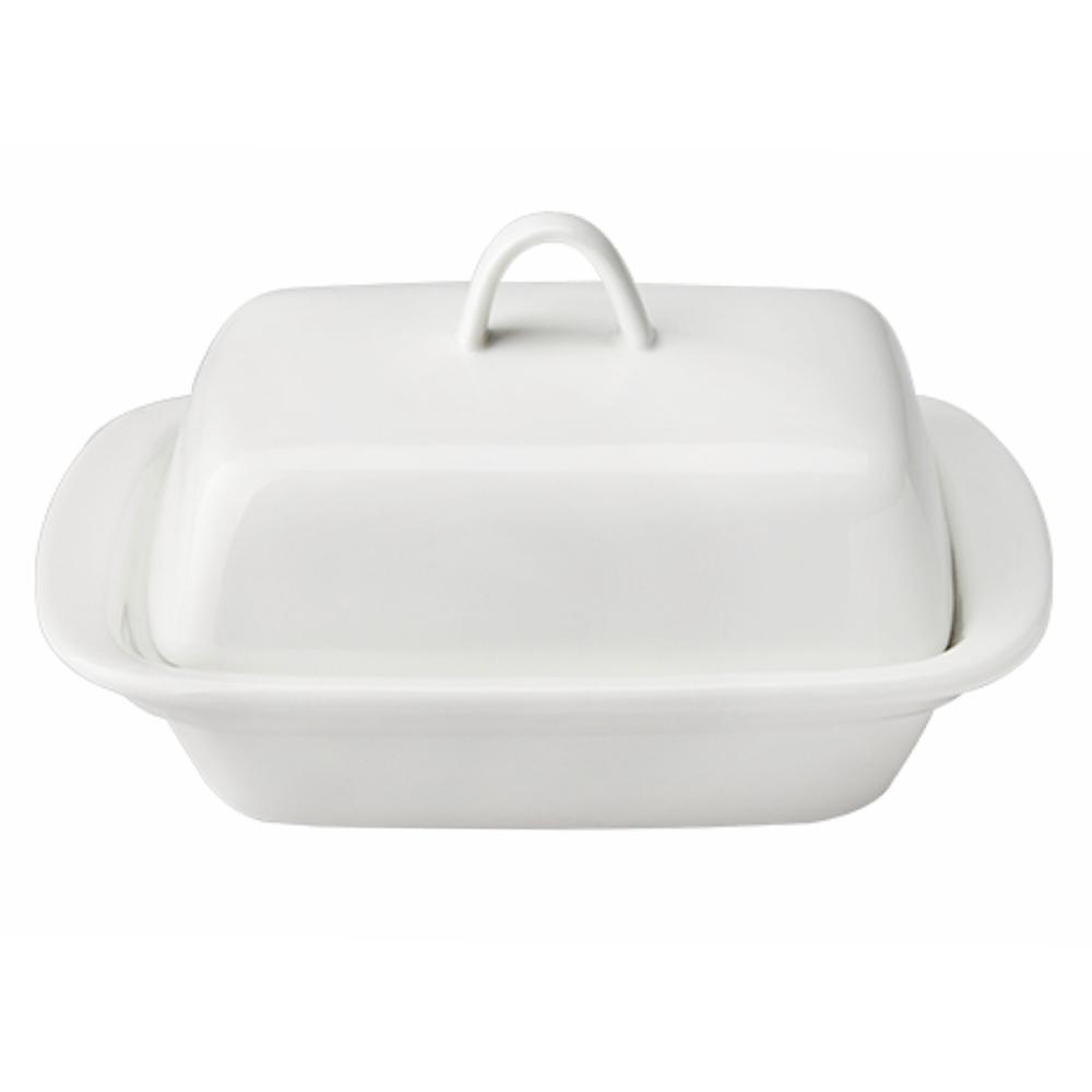 Sunnex Orion Porc.Butter Dish 18cm
