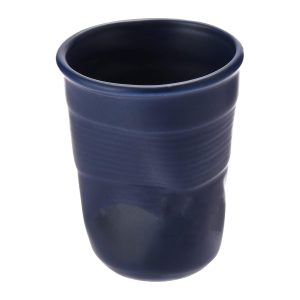 6CM Finger Press Cup-Matt Dark Blue