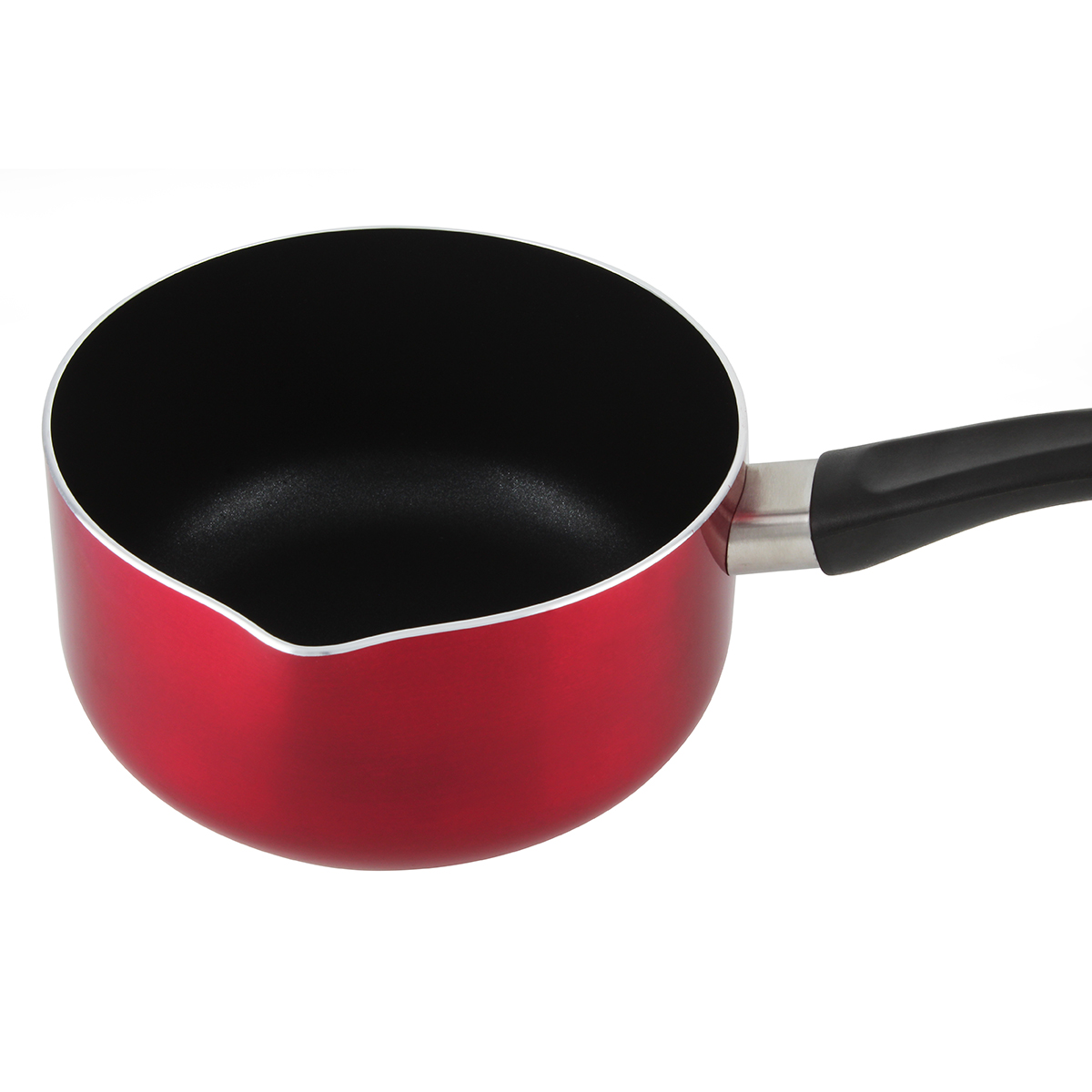 Wilson Sauce Pan with Black Lite Handle (14 x 7 cm, Red) - Image 2