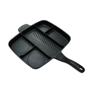 Wilson 5 Compartment Grill Pan, 38 x 30cm