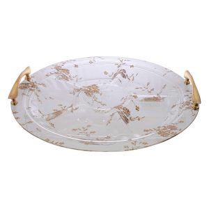 Acrylic Serving 5 Comp.RND