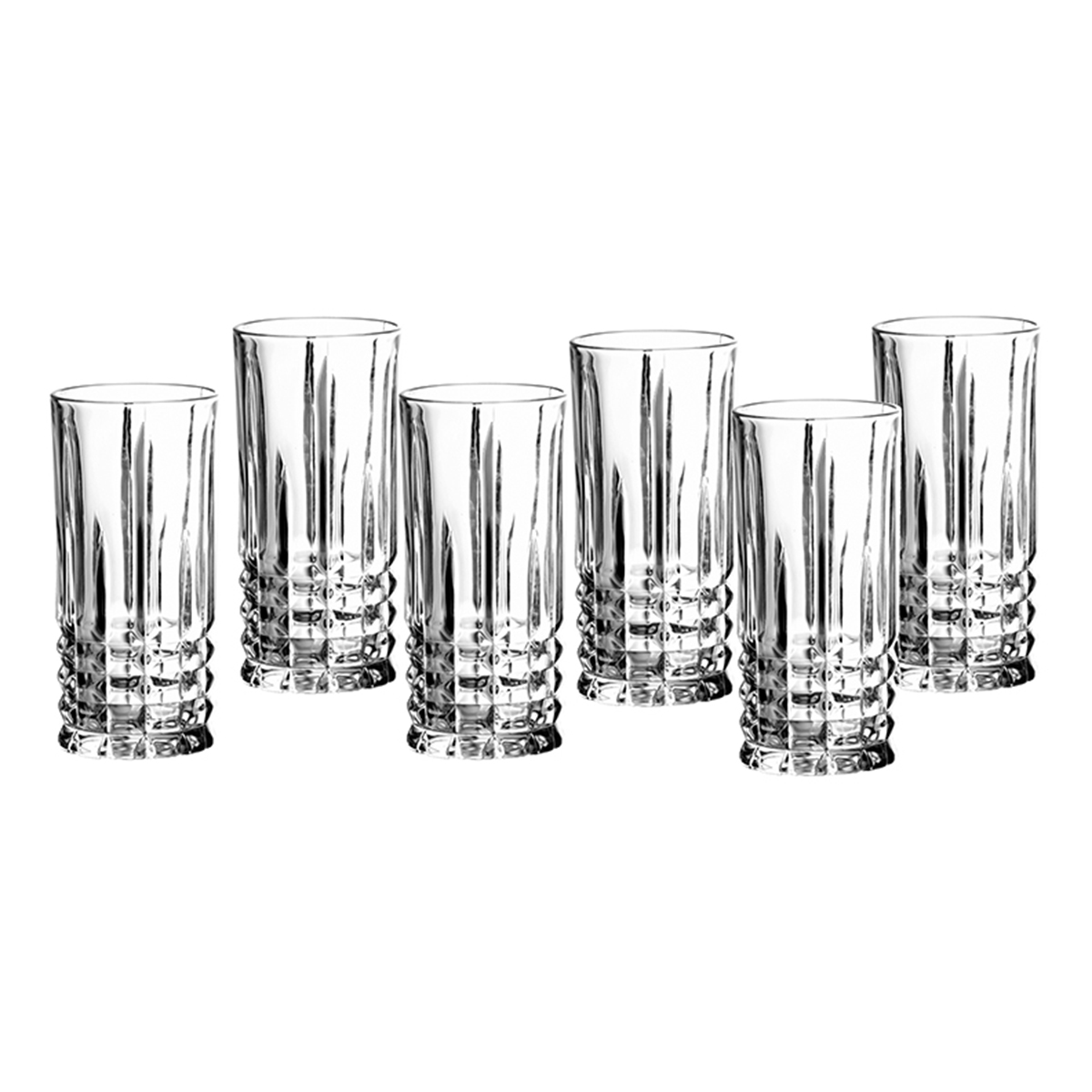 Jezz Hi-Ball Glass 6Pcs Set 255Ml