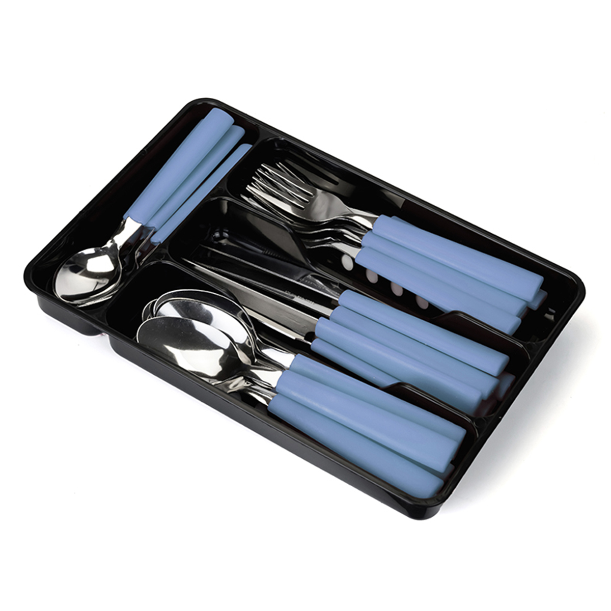 Cutlery Set, 25Pcs/Set, Blue