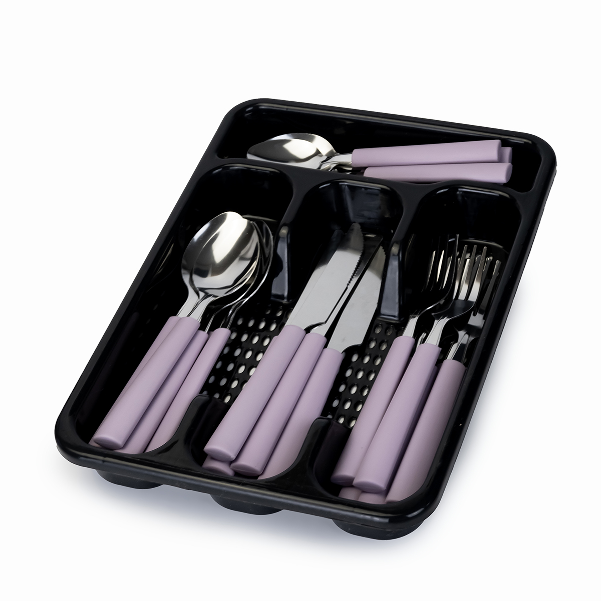 Cutlery Set, 25Pcs/Set,Lavender