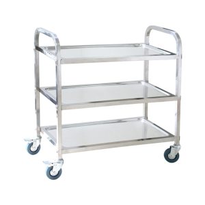Service Trolley S/Steel 3 Shel