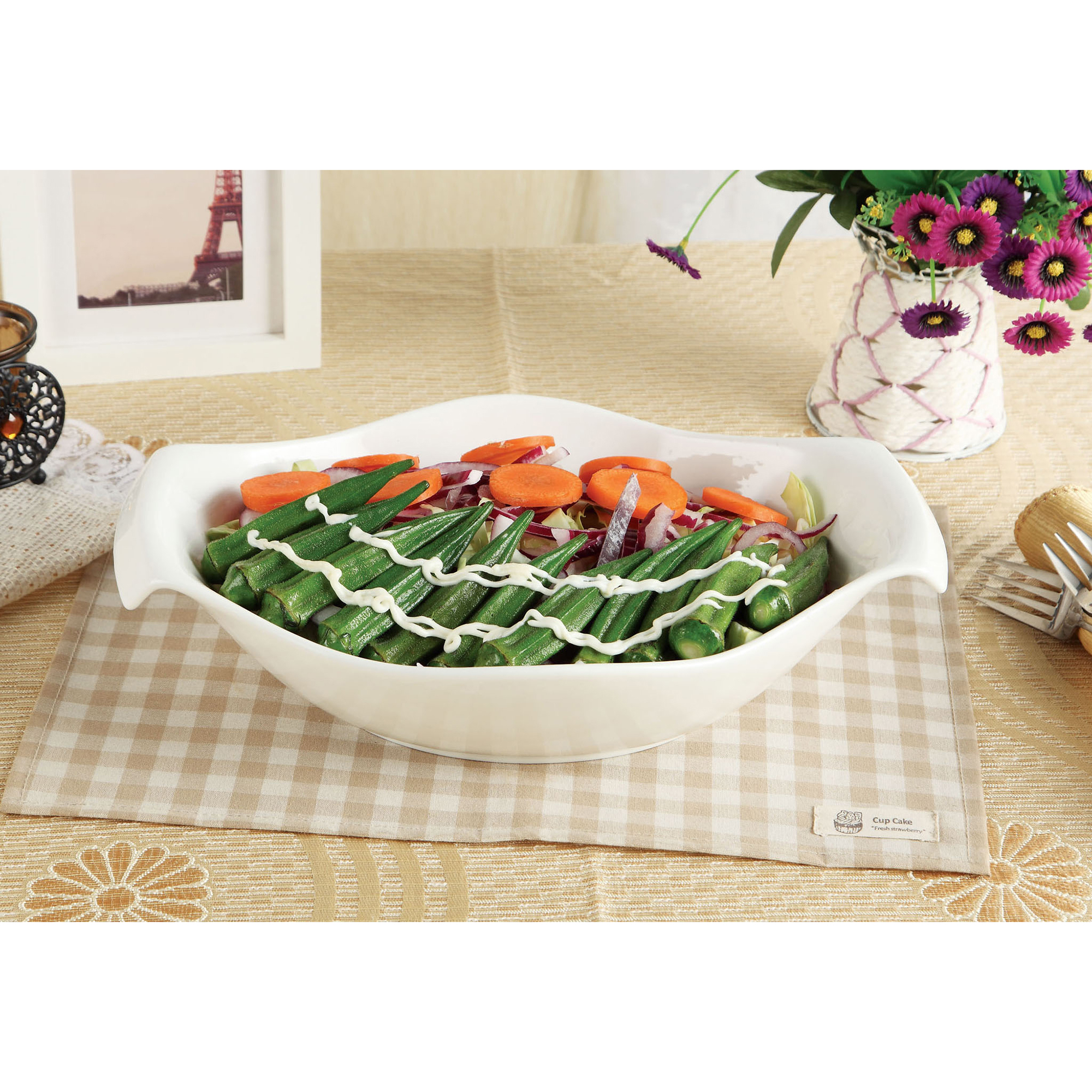 Shallow Bowl, 12 Inch - Image 4