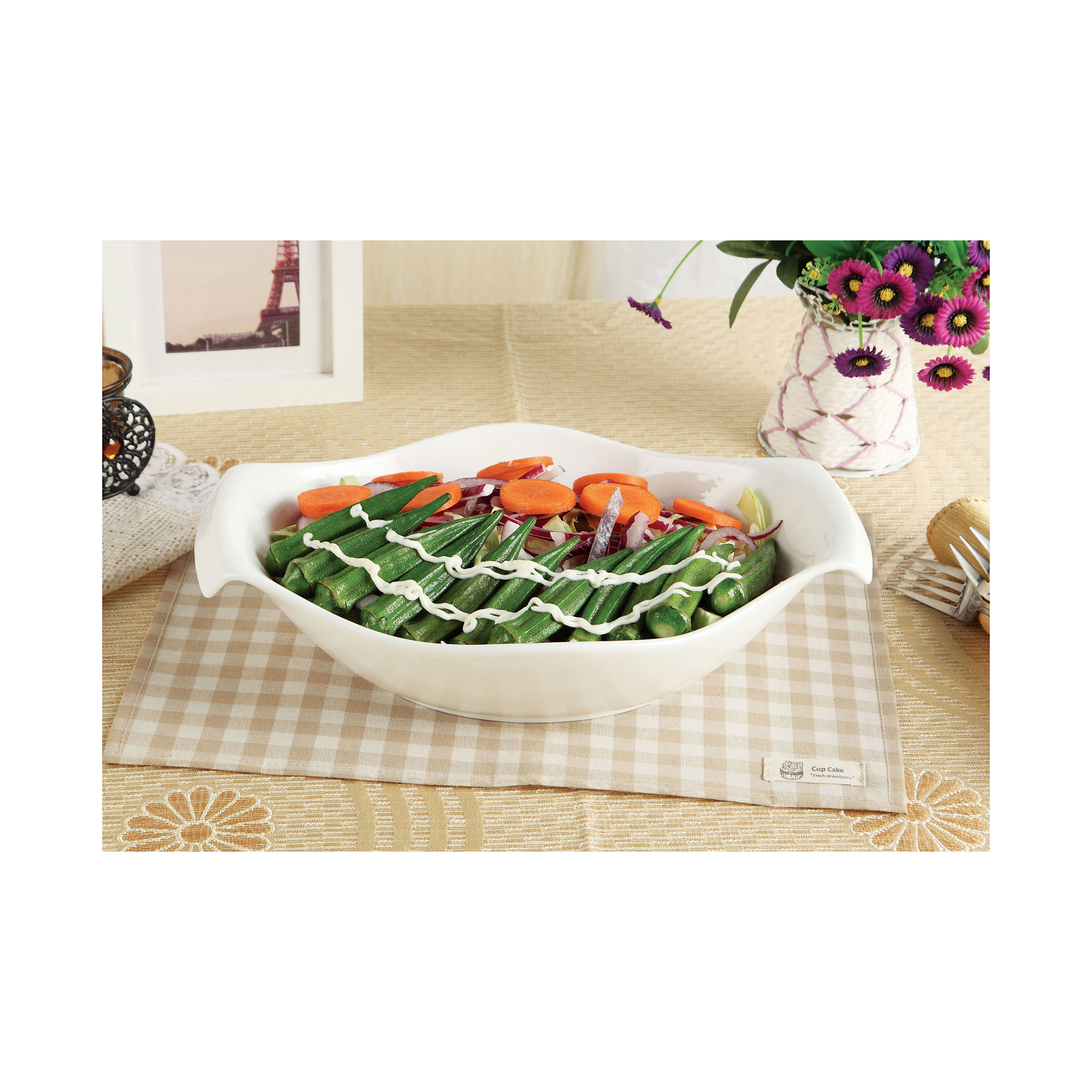 Shallow Bowl, 14 Inch - Image 4