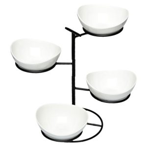 Shallow 4TierRndBowl 4X13cm273