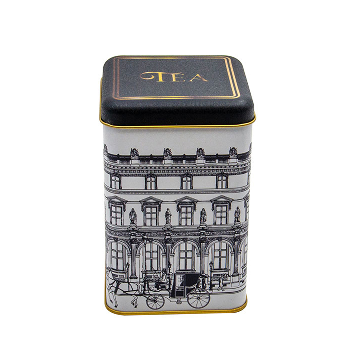 City Tea Square Box, 105X105X160 Mm, 1.9 Lt.