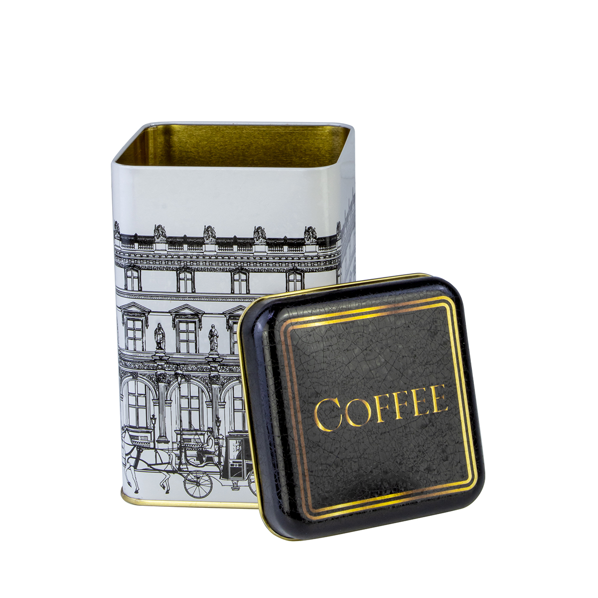 City Coffee Square Box, 105X105X160 Mm, 1.9 Lt. - Image 2