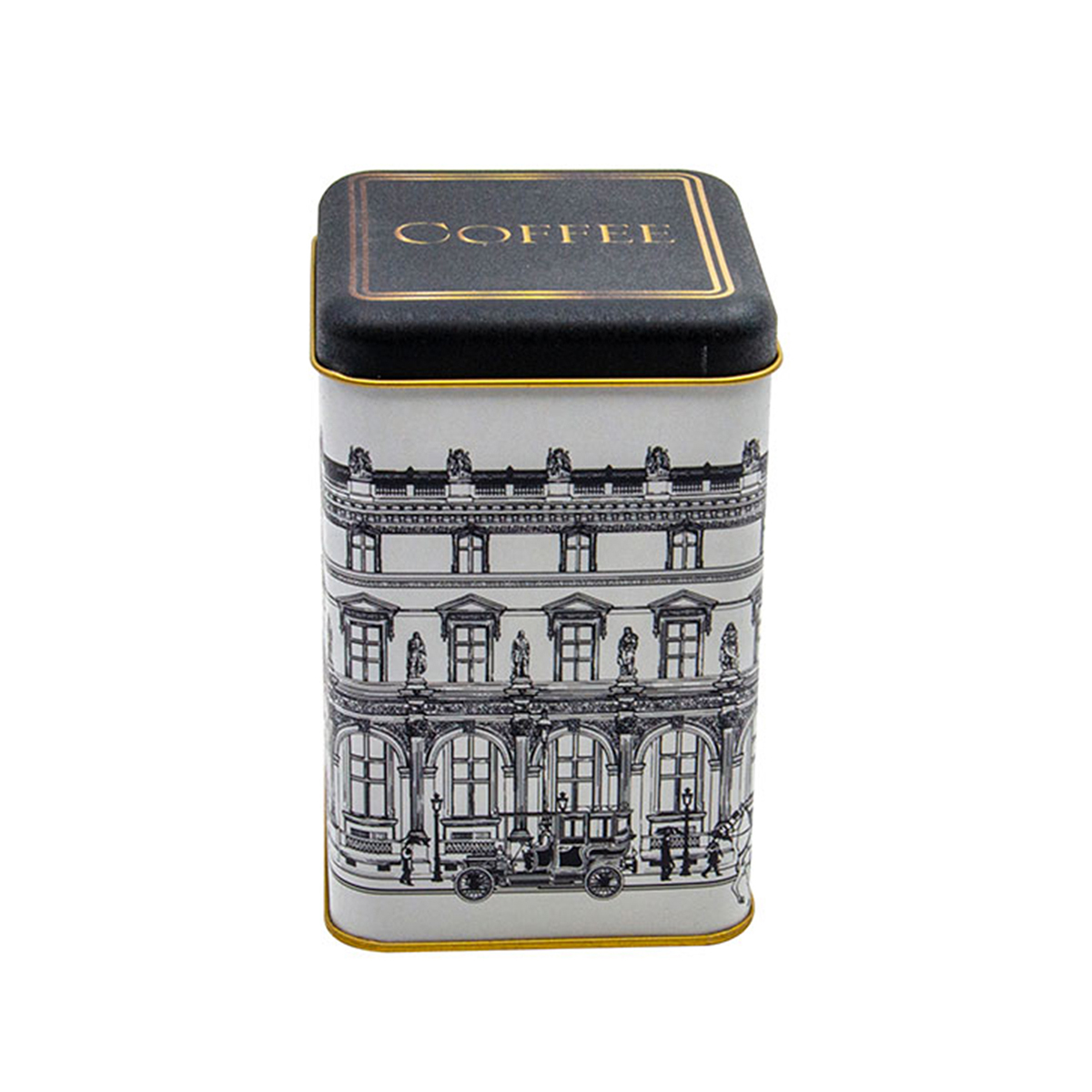 City Coffee Square Box, 105X105X160 Mm, 1.9 Lt.