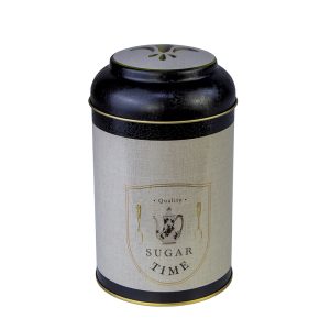 Cuisine Art Azura Sugar Round Box, 105X150 Mm, Domed Cover, 1.4 Liter