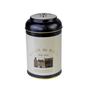 Cuisine Art Azura Coffee Round Box, 105X150 Mm, Domed Cover, 1.4 Liter