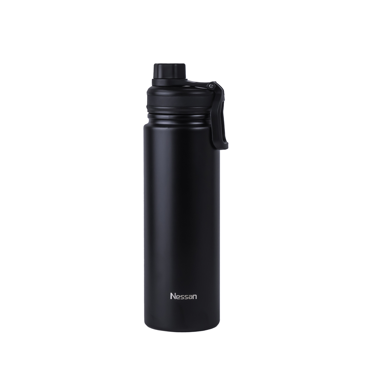 720Ml Travel Flask-BLK
