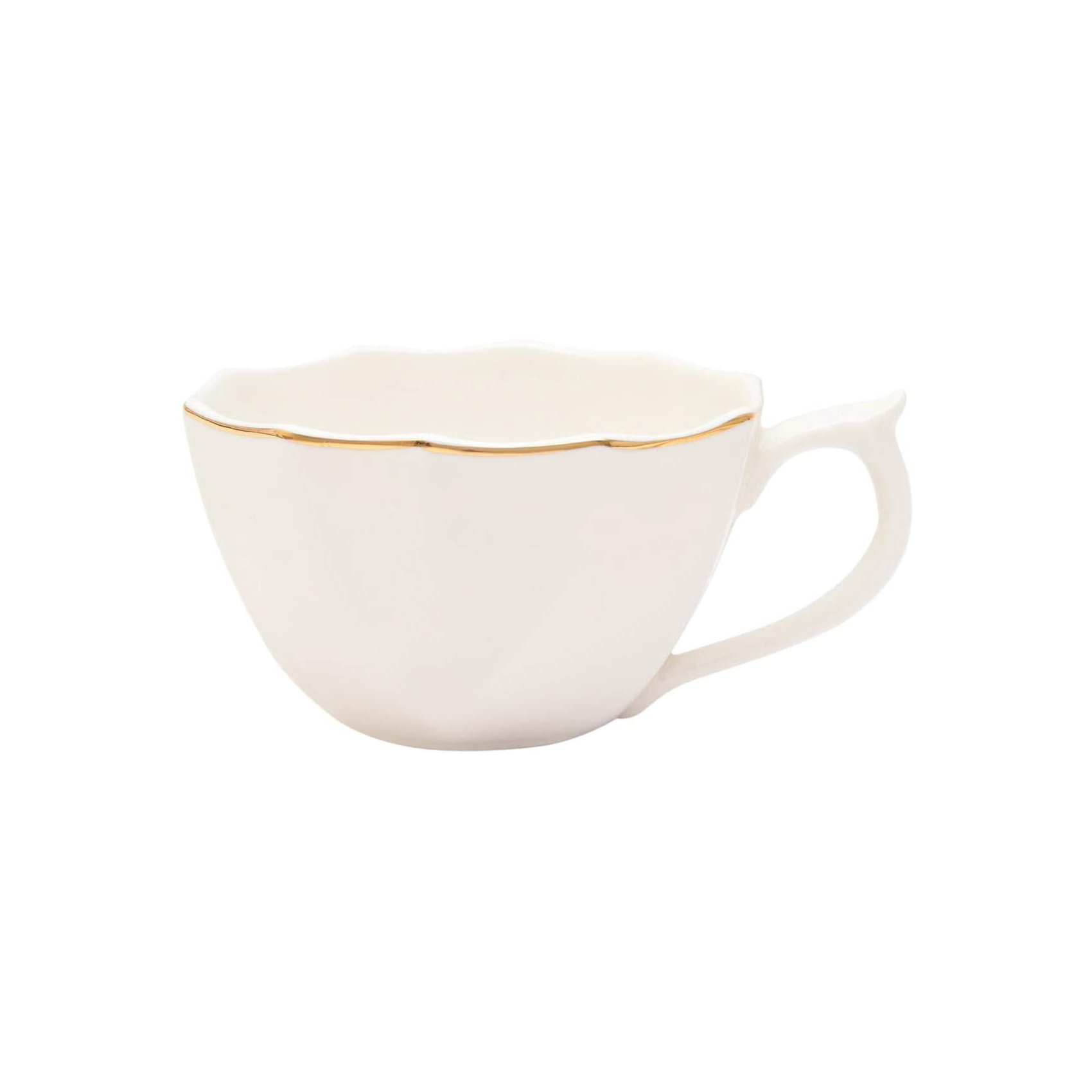 Tea Cup &Saucer 200cc CRWN - Image 3