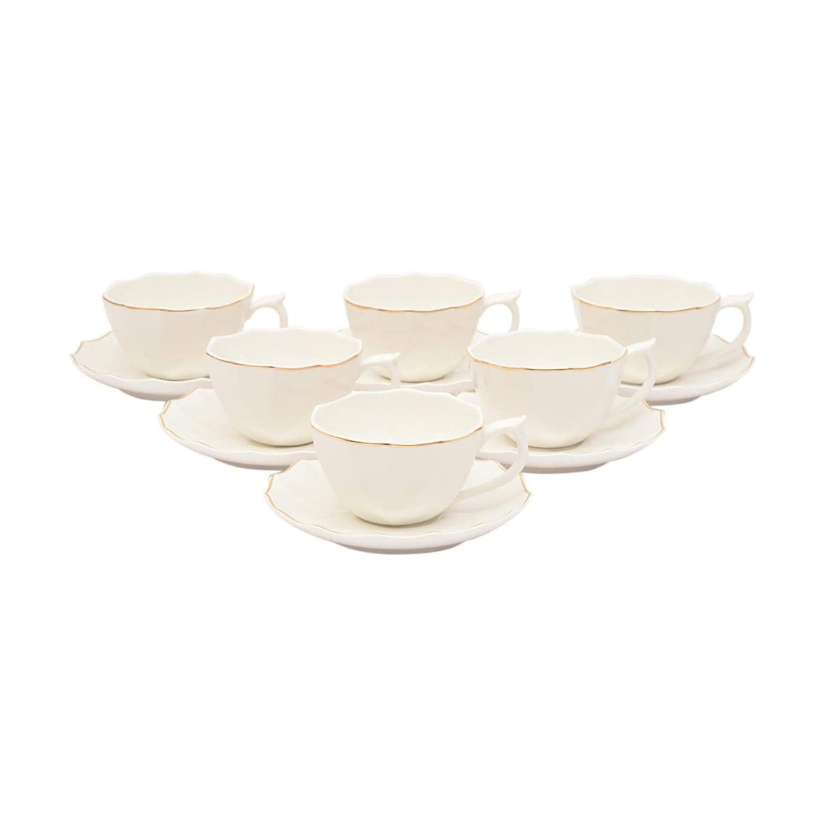 Tea Cup &Saucer 200cc CRWN